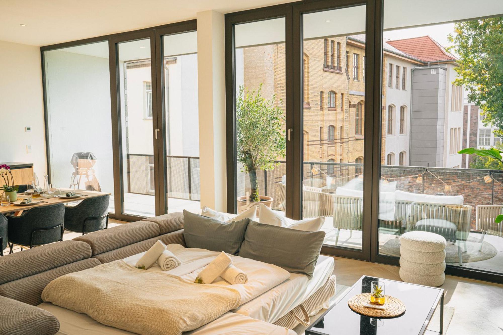 Rr - Penthouse - Luxe 105 Qm - Central - Wifi Magdeburgo Exterior foto